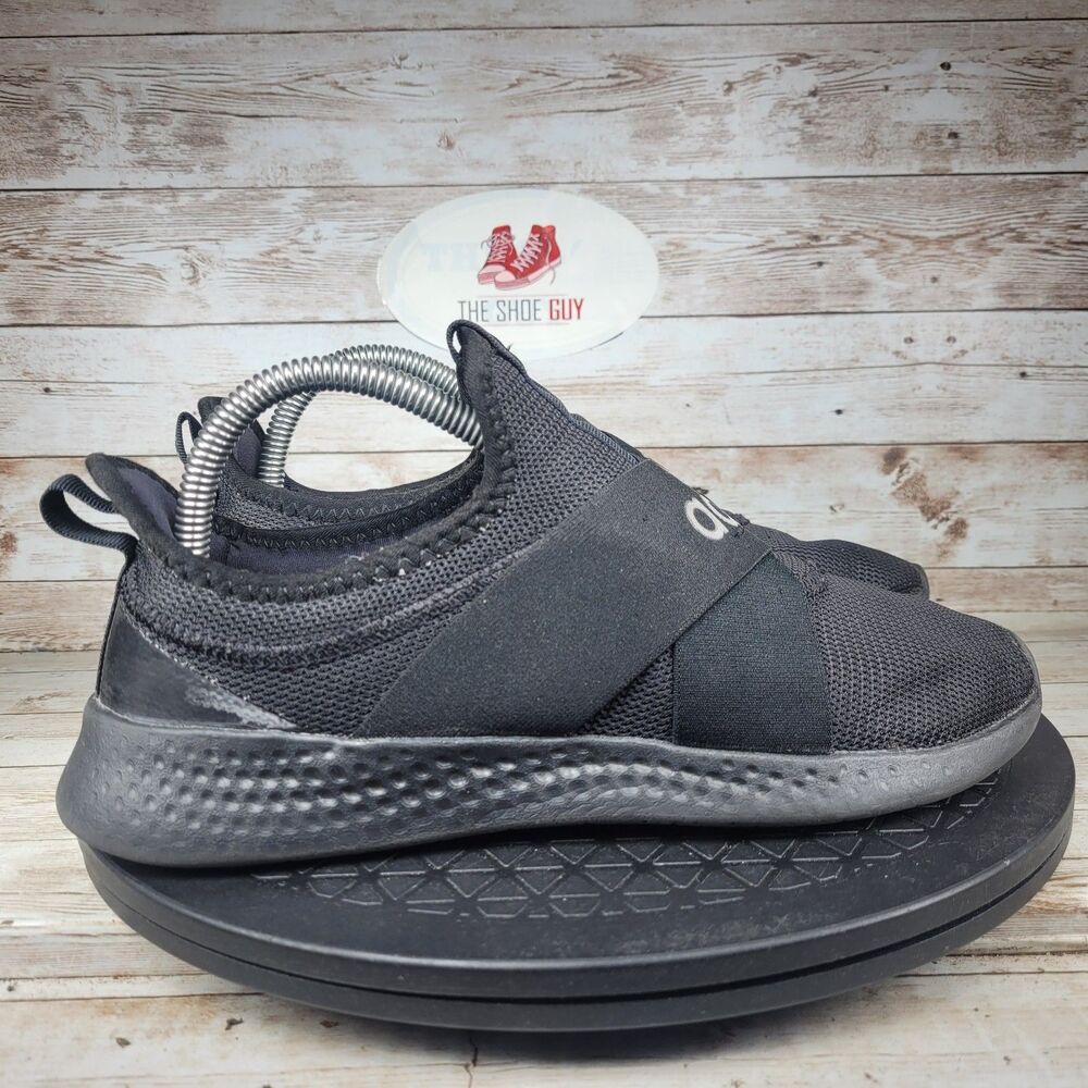 Adidas Puremotion Adapt Women's Size 8 Black Iridescent Athletic Running Shoes